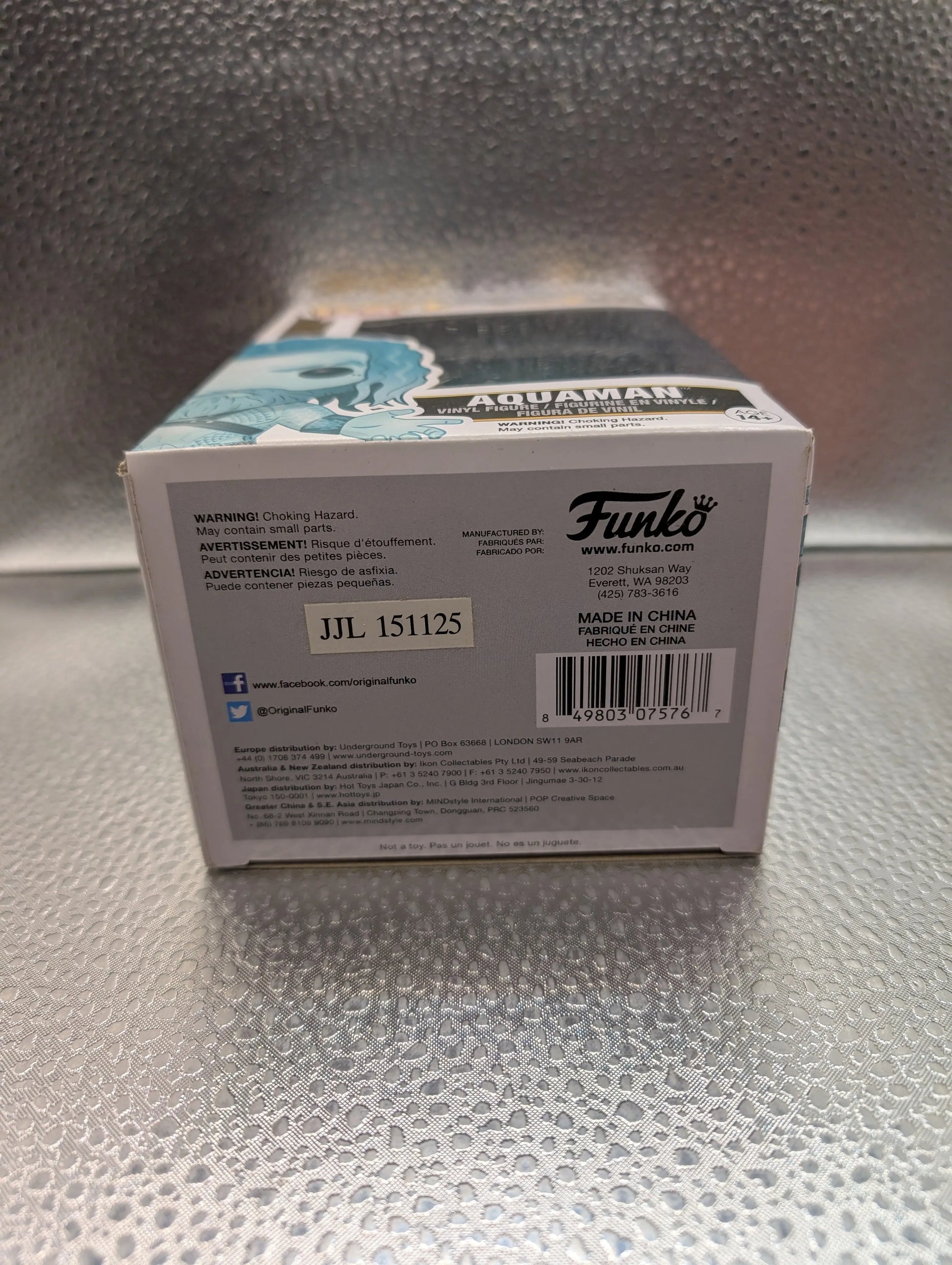 FUNKO Pop Vinyl Aquaman #87 FRENLY BRICKS - Open 7 Days