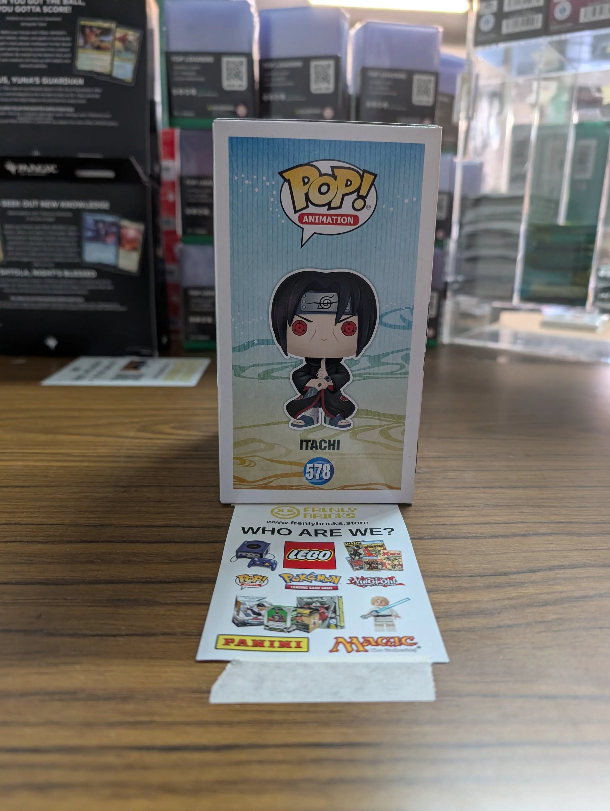 FUNKO Pop Vinyl Itachi #578 FRENLY BRICKS - Open 7 Days