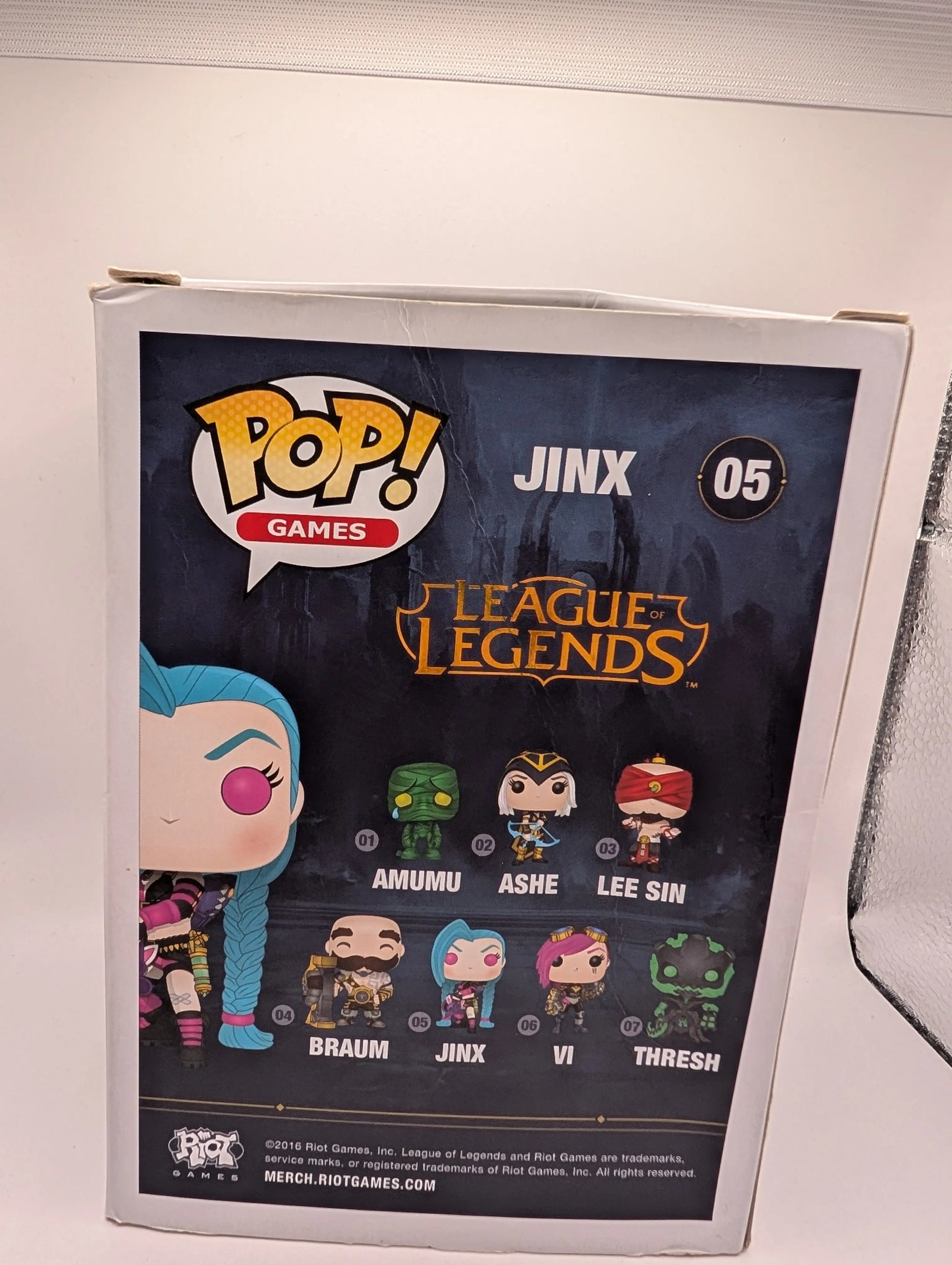 Funko Pop! Vinyl Jinx 05 League Of Legends LoL Games Vaulted Rare FRENLY BRICKS - Open 7 Days