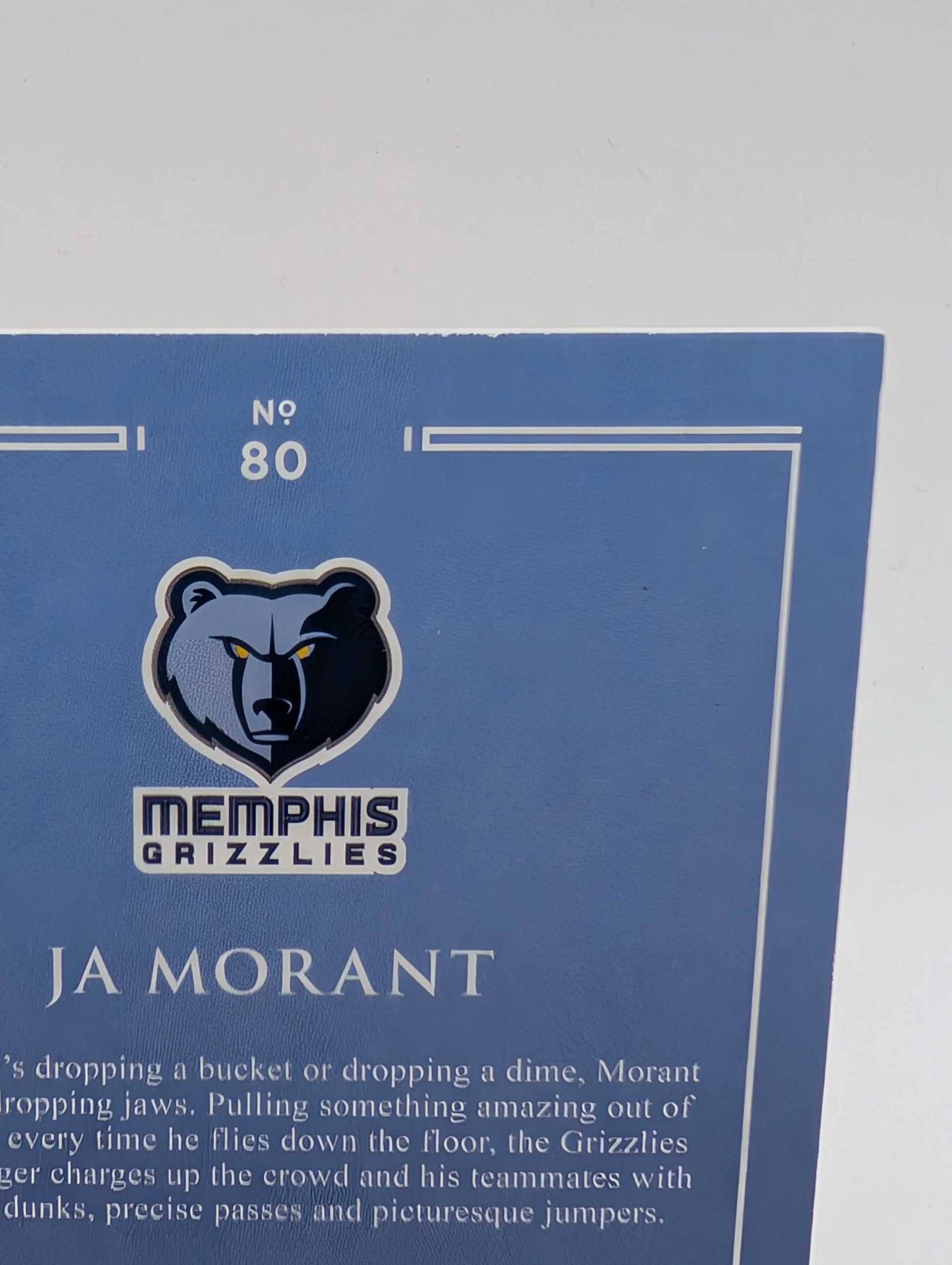 2020-21 Panini Impeccable Ja Morant 1/1 One of One FRENLY BRICKS - Open 7 Days