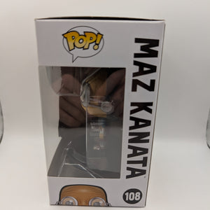 Star Wars Episode VII: The Force Awakens - Maz Kanata Pop! Vinyl Figure 108 FRENLY BRICKS - Open 7 Days