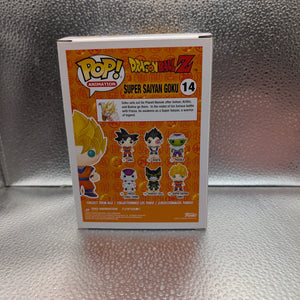FUNKO Pop Vinyl Super Saiyan Goku #14 FRENLY BRICKS - Open 7 Days