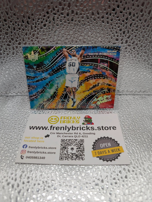 David Robinson 2024-25 Panini Court Kings /125 Silver Artistry In Motion #21 FRENLY BRICKS - Open 7 Days