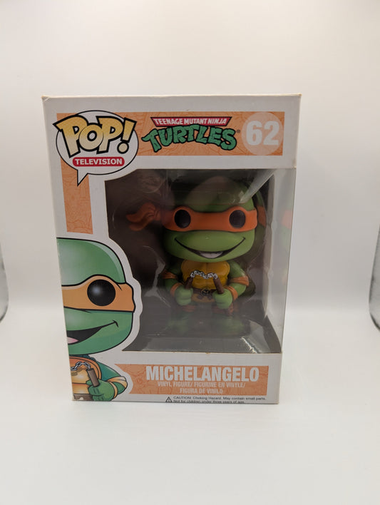 Michelangelo 62 Pop - Teenage Mutant Ninja Turtles Funko Pop! Vinyl 2015 Vaulted FRENLY BRICKS - Open 7 Days