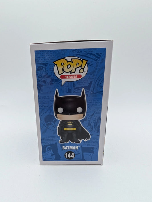 Batman (Orange Chrome) 144 ~ DC Super Heroes ~ Funko Pop Vinyl ~ 2018 Fall Con FRENLY BRICKS - Open 7 Days