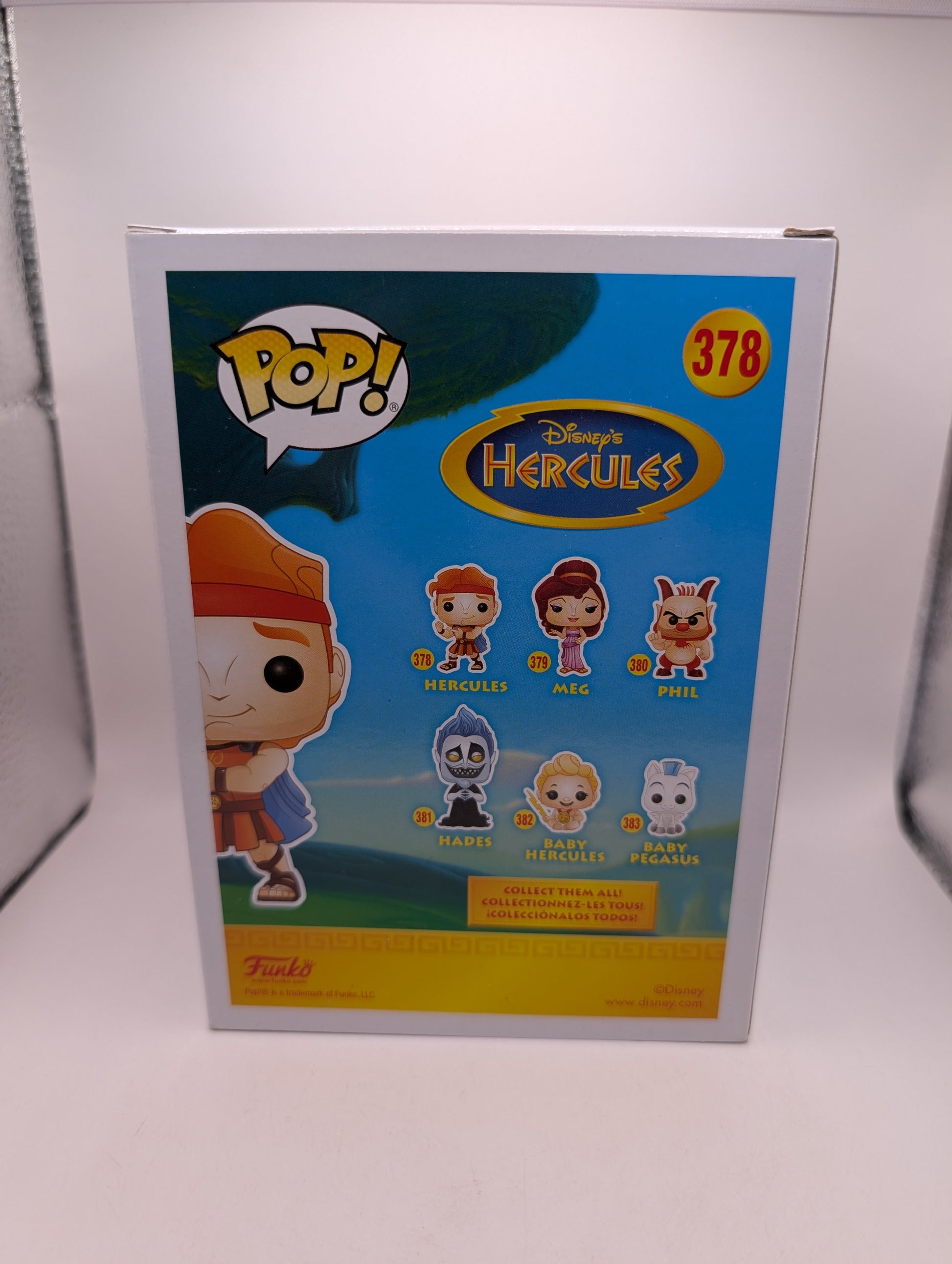 Funko Pop! Vinyl: Disney - Hercules (Glow) (Chase) #378 FRENLY BRICKS - Open 7 Days