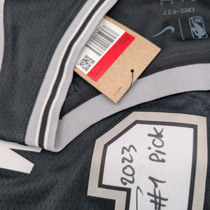 Victor Wembanyama Signed Nike Icon Jersey with 2023 #1 Pick Inscription Fanatics FRENLY BRICKS - Open 7 Days