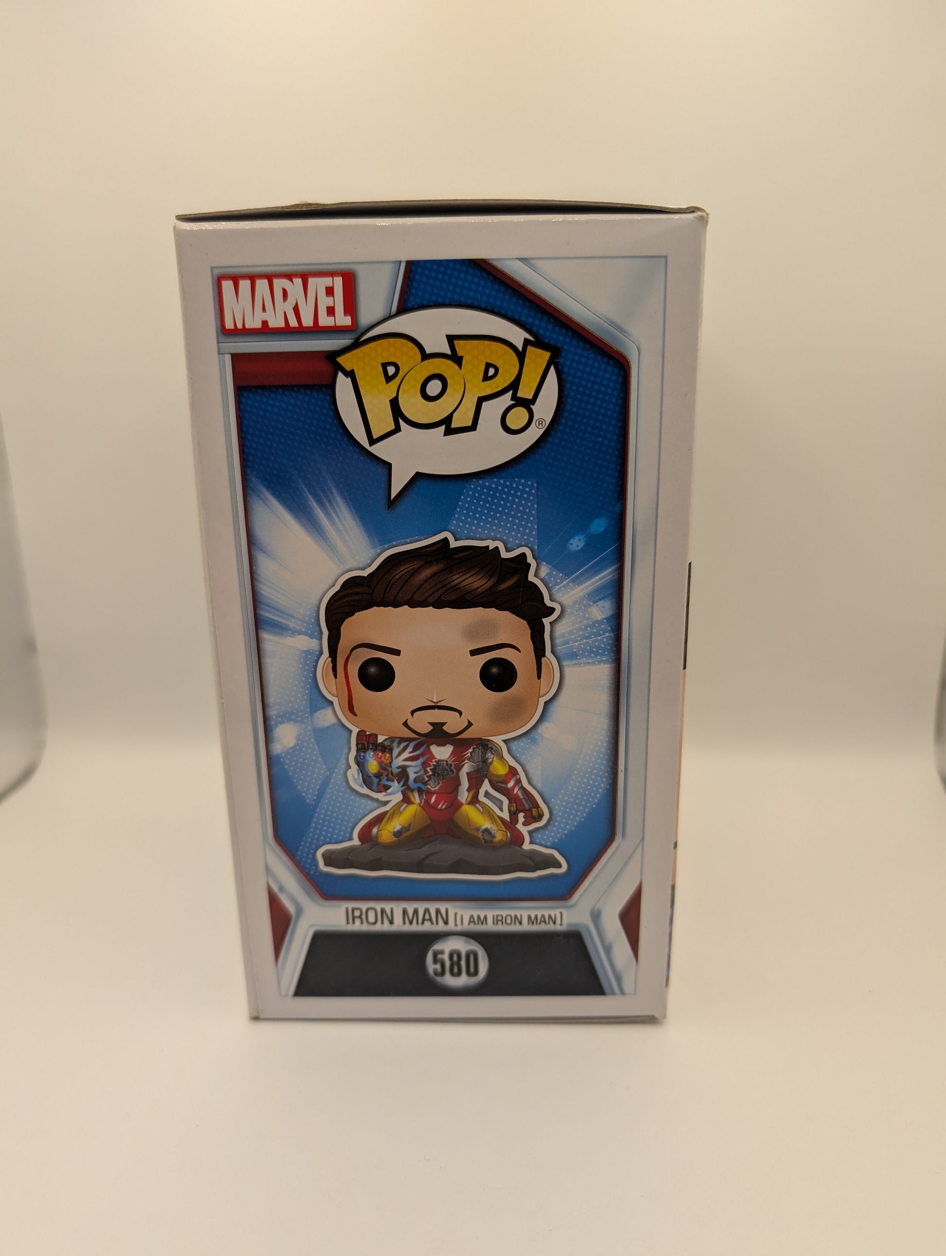 Iron Man I Am Iron Man Glow 580 Avengers Endgame Marvel Funko Pop Vinyl FRENLY BRICKS - Open 7 Days