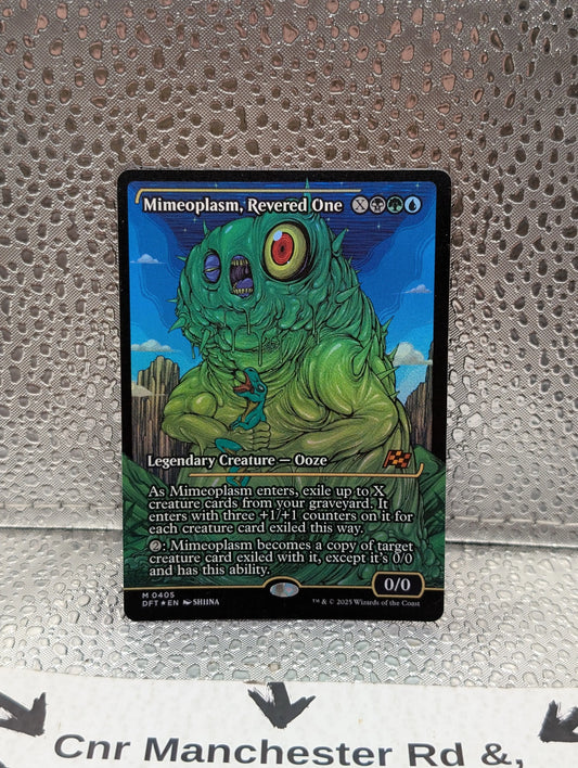 Aetherdrift Variants Mimeoplasm, Revered One - Foil - Showcase 0405 FRENLY BRICKS - Open 7 Days