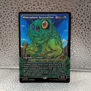 Aetherdrift Variants Mimeoplasm, Revered One - Foil - Showcase 0405 FRENLY BRICKS - Open 7 Days