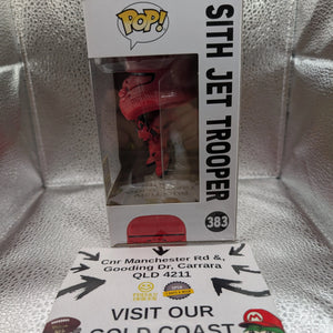 Sith Jet Trooper 383 ~ Star Wars ~ Funko Pop Vinyl ~ 2020 Summer Convention FRENLY BRICKS - Open 7 Days