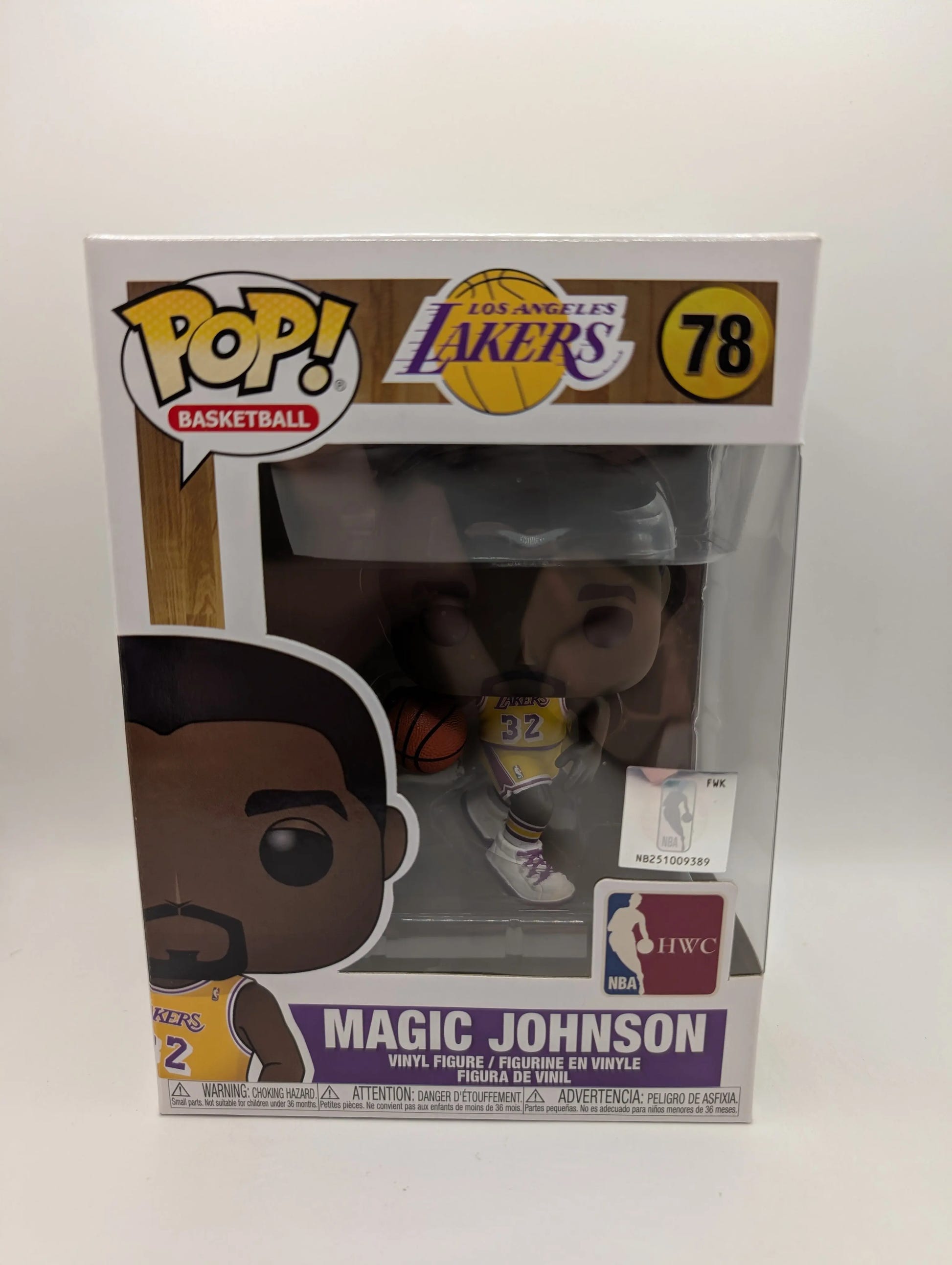 Funko Pop Vinyl Magic Johnson #78 Los Angeles Lakers NBA Basketball FRENLY BRICKS - Open 7 Days image 1