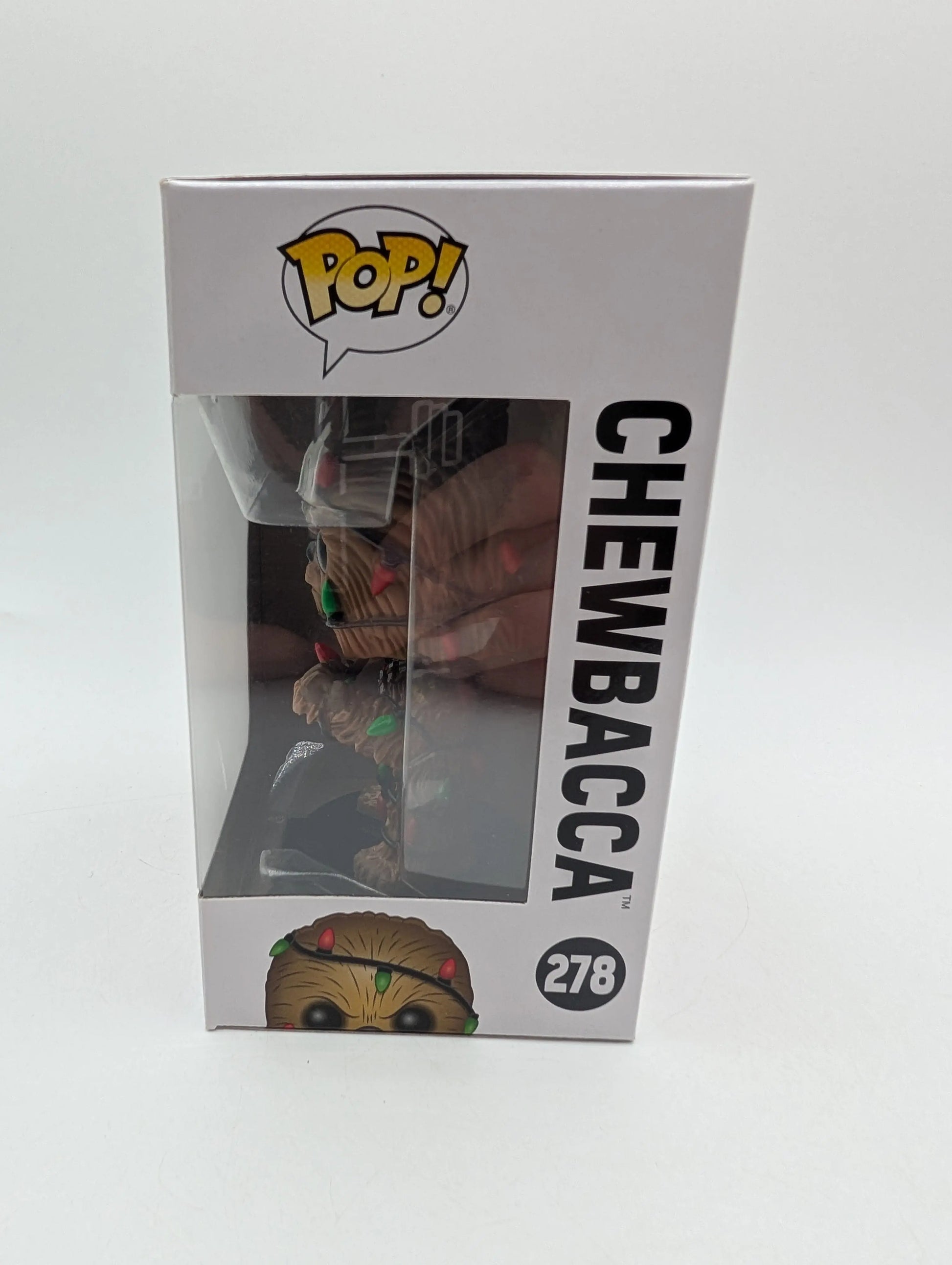 Star Wars - Chewbacca with Lights Christmas Holiday Pop! Vinyl Figure #278 FRENLY BRICKS - Open 7 Days