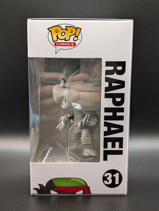 Funko POP! Tv Teenage Mutant Ninja Turtles #31 Raphael B+W Chase Limited Edition FRENLY BRICKS - Open 7 Days