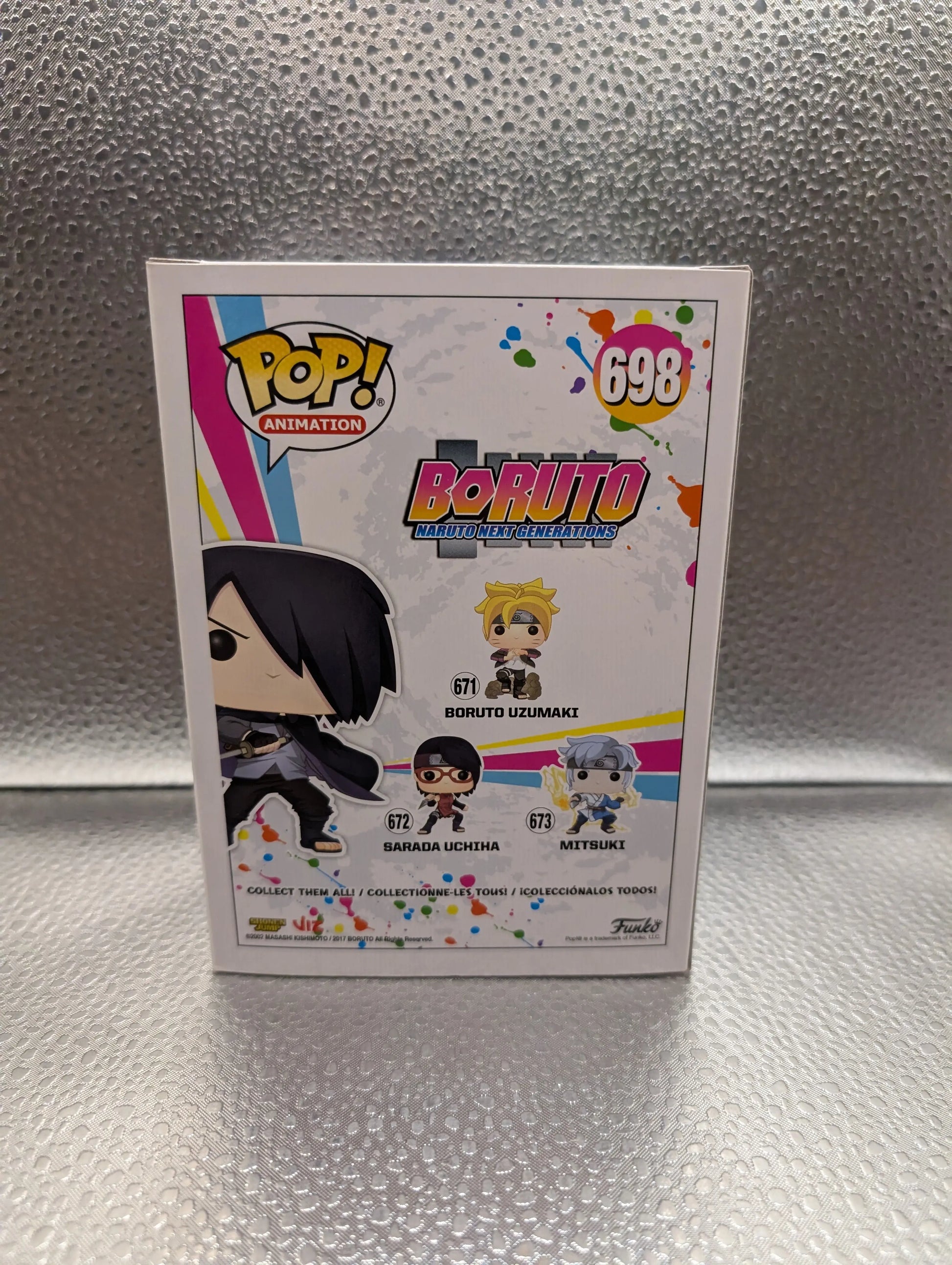 Funko Pop! Boruto: Naruto Next Generations - Sasuke Uchiha #698 FRENLY BRICKS - Open 7 Days