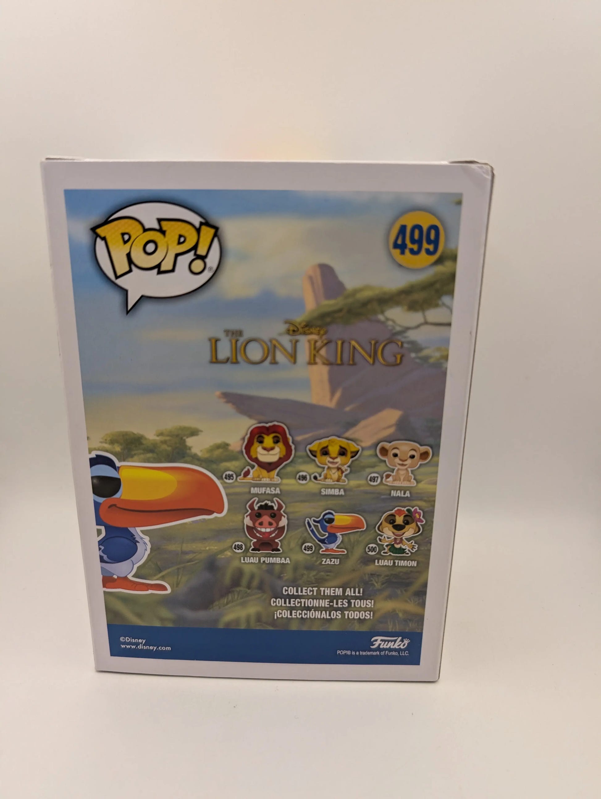 Zazu Pop 499 - Disney Lion King Funko Pop! 2018 - Vaulted FRENLY BRICKS - Open 7 Days image 3