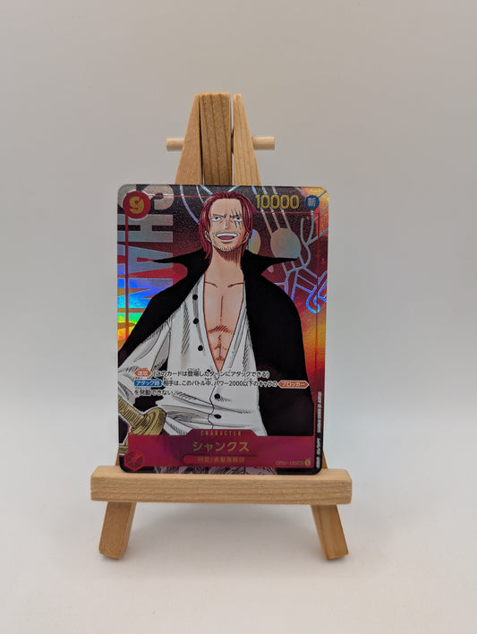 2023 One Piece Chinese Card Game Romance Dawn Shanks OP01-120 SEC Alt Art Card FRENLY BRICKS - Open 7 Days