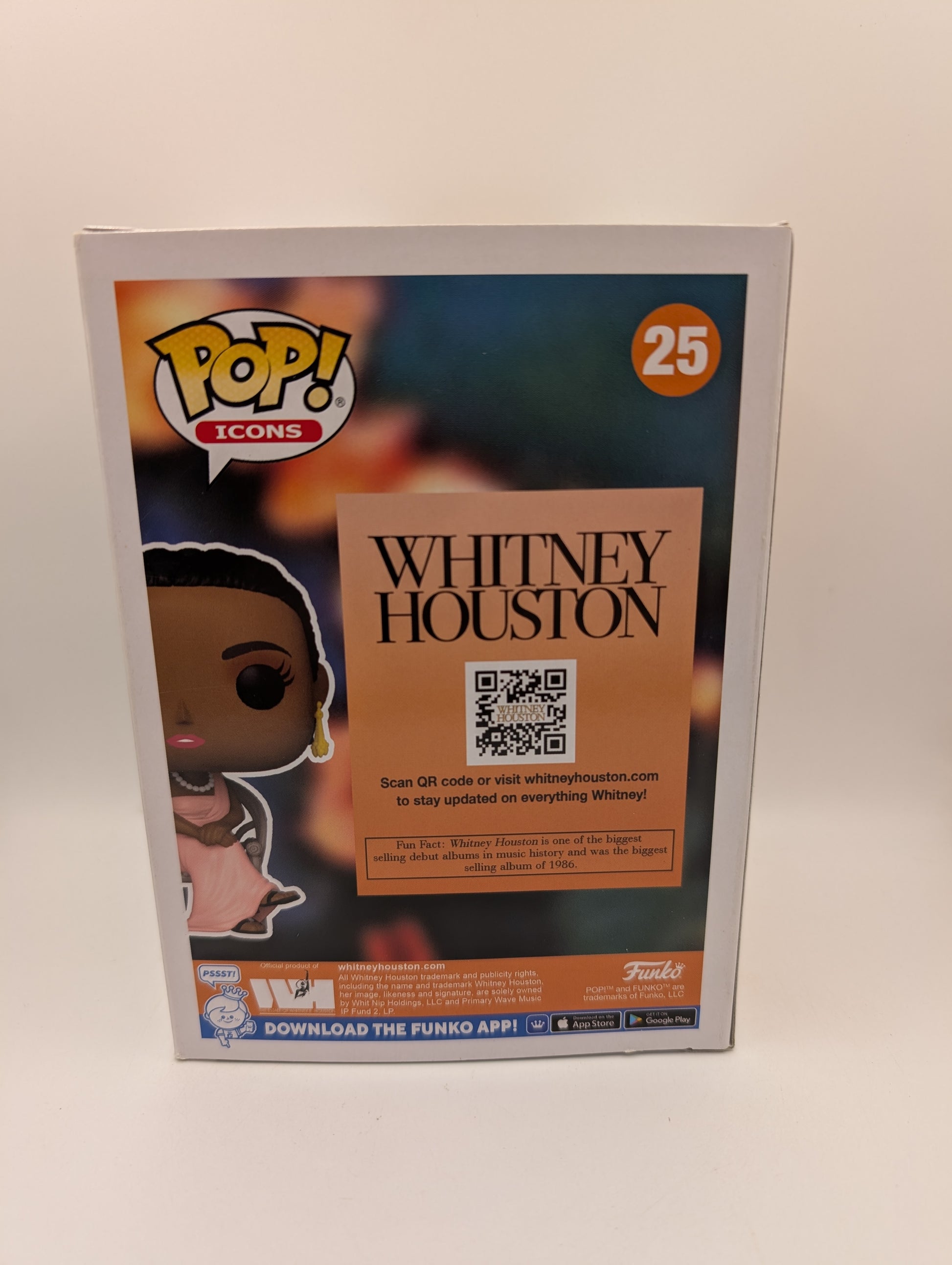 Funko Pop Vinyl Figure - Whitney Houston # 25