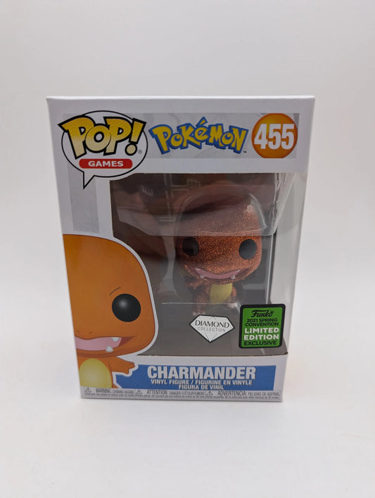 Pokemon - #455, Diamond, 2021 Spring Convention Funko Pop! FRENLY BRICKS - Open 7 Days