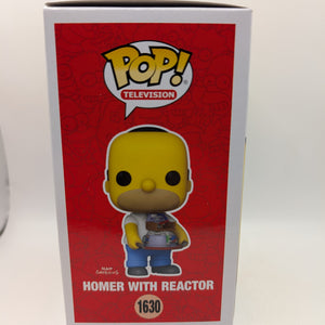 2024 Funko Pop Simpsons HOMER with REACTOR 1630 Figure London Funkon Exclusive FRENLY BRICKS - Open 7 Days