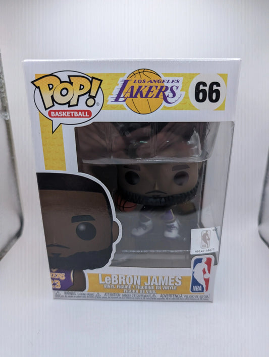 Lakers Lebron James NBA Sports Basketball Funko Pop! Vinyl #66 FRENLY BRICKS - Open 7 Days