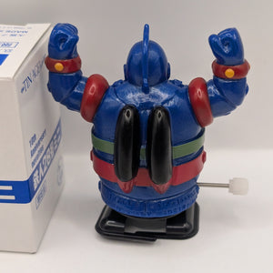 Tetsujin 28-go Mini, Osaka Tin Toy Museum, Walking Doll, Blue Metallic FRENLY BRICKS - Open 7 Days