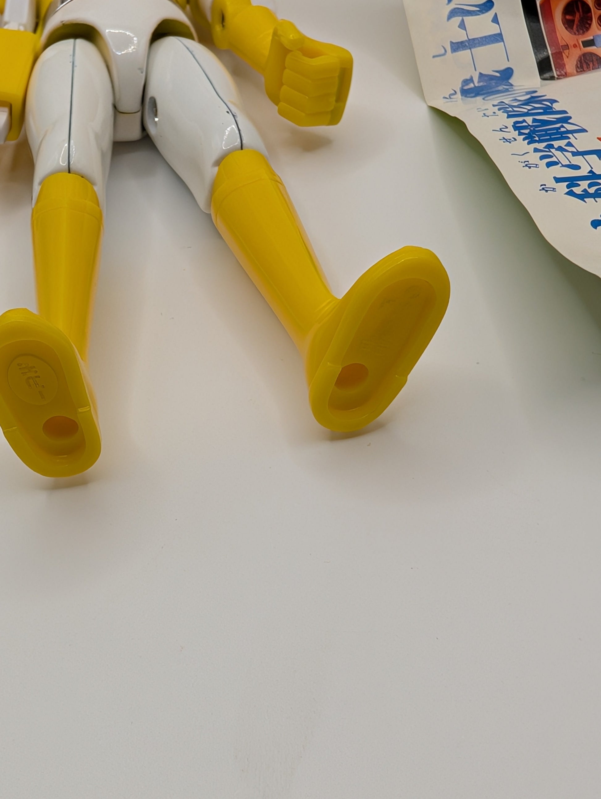 1983 BANDAI JAPAN POWER RANGERS SENTAI DYNAMAN POPY CHOGOKIN MEGA RARE yellow FRENLY BRICKS - Open 7 Days