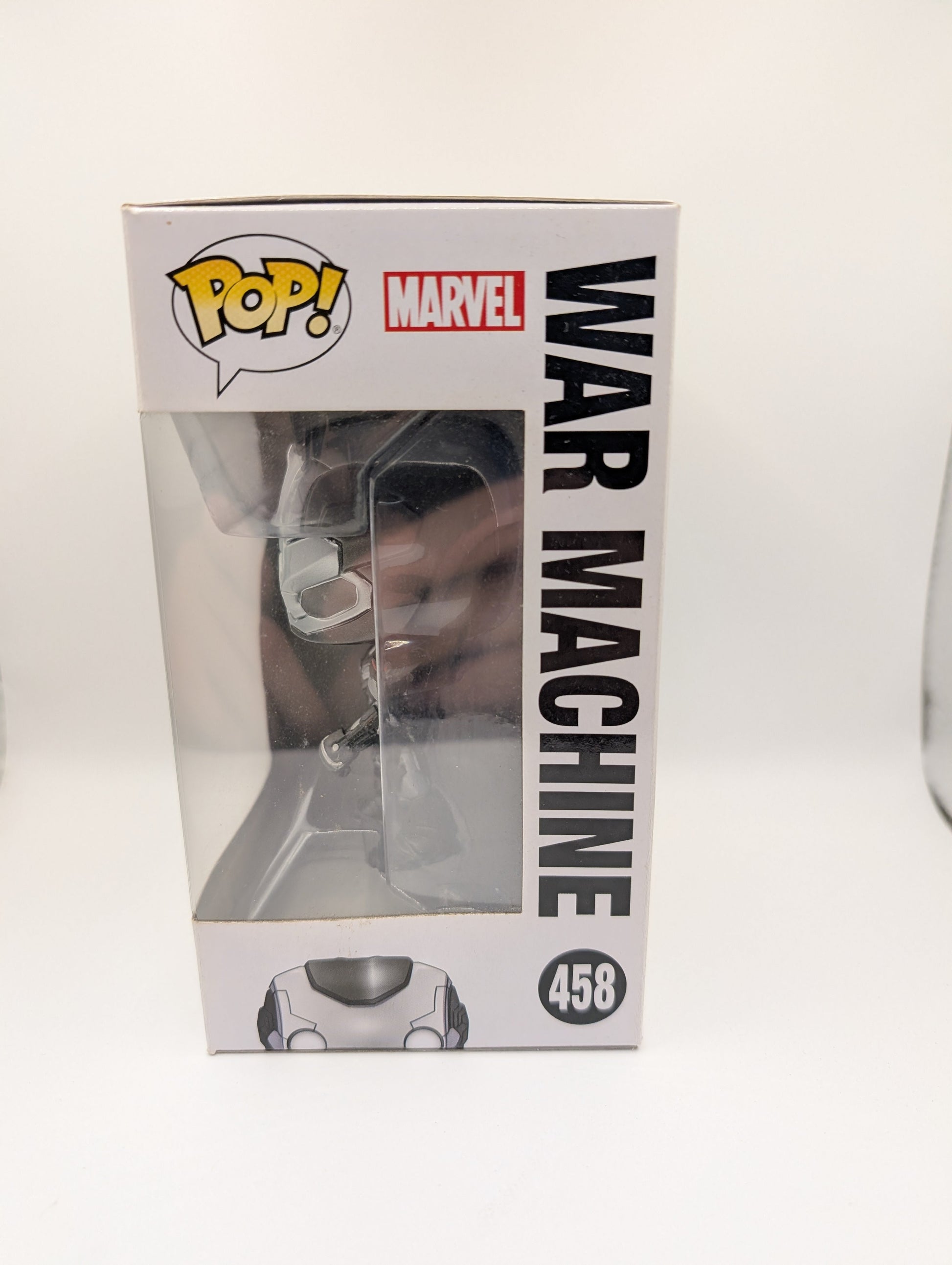 Marvel Funko Pop - War Machine - Avengers: Endgame - No. 458 FRENLY BRICKS - Open 7 Days
