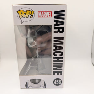 Marvel Funko Pop - War Machine - Avengers: Endgame - No. 458 FRENLY BRICKS - Open 7 Days