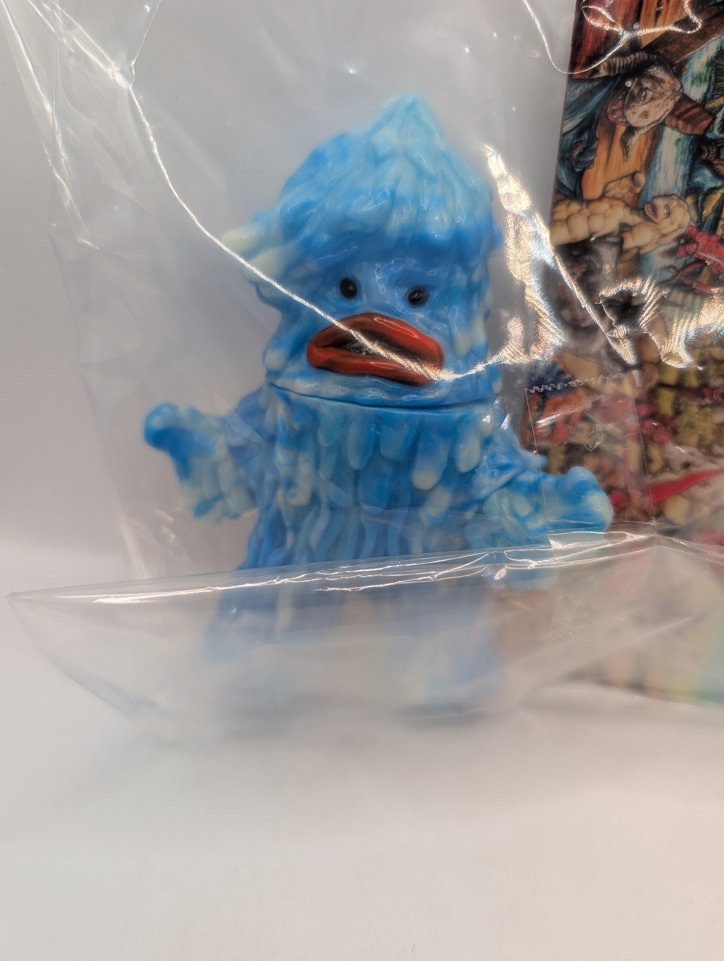 Maxtoys Ultraman Series Zazarn Sludge Kaiju Blue Limited Luminous Sofubi Figure FRENLY BRICKS - Open 7 Days