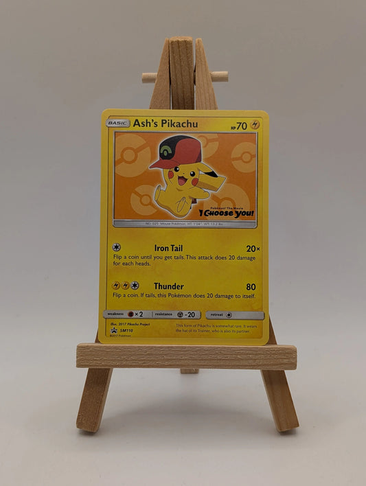Ash's Pikachu (SM110) [Sun & Moon: Black Star Promos] FRENLY BRICKS - Open 7 Days