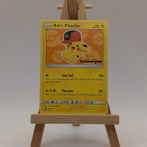 Ash's Pikachu (SM110) [Sun & Moon: Black Star Promos] FRENLY BRICKS - Open 7 Days