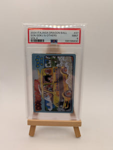 PSA 9 -- Dragon Ball Japanese Itajaga Card -- Vol.4 #27 Son Goku japanese