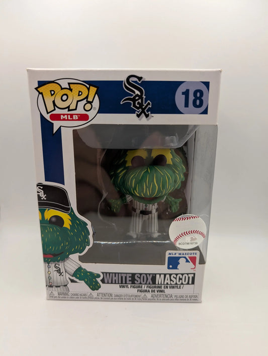 Funko Pop! Chicago White Sox Mascot MLB #18 VAULTED Baseball FRENLY BRICKS - Open 7 Days