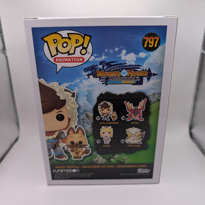 Funko Pop - Lute and Navirou 797 - Monster Hunter Stories - Pop Animation FRENLY BRICKS - Open 7 Days