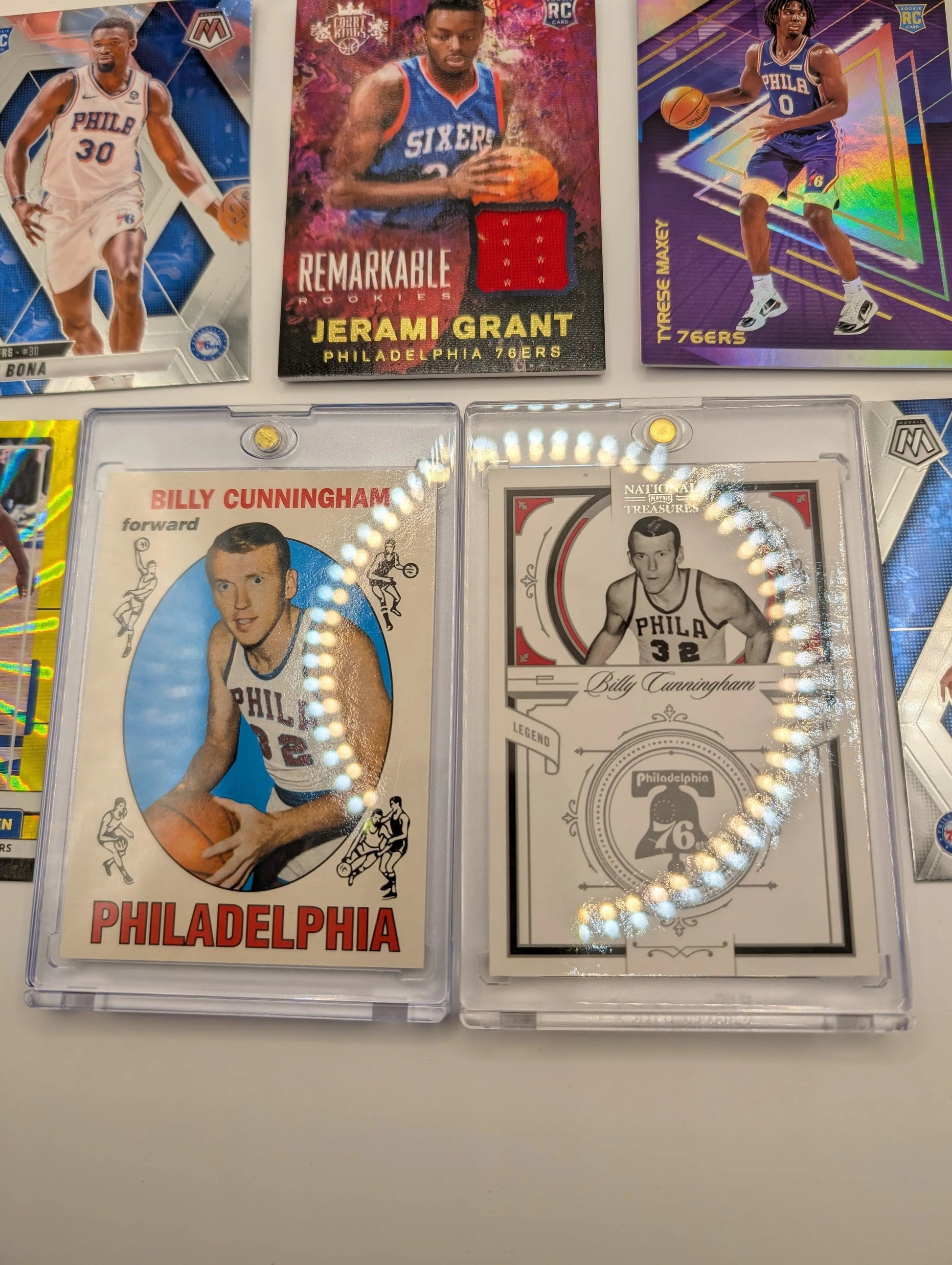 Philadelphia 76ers NBA Basketball Card Lot, Rookies, Patch, Auto, Graded FRENLY BRICKS - Open 7 Days