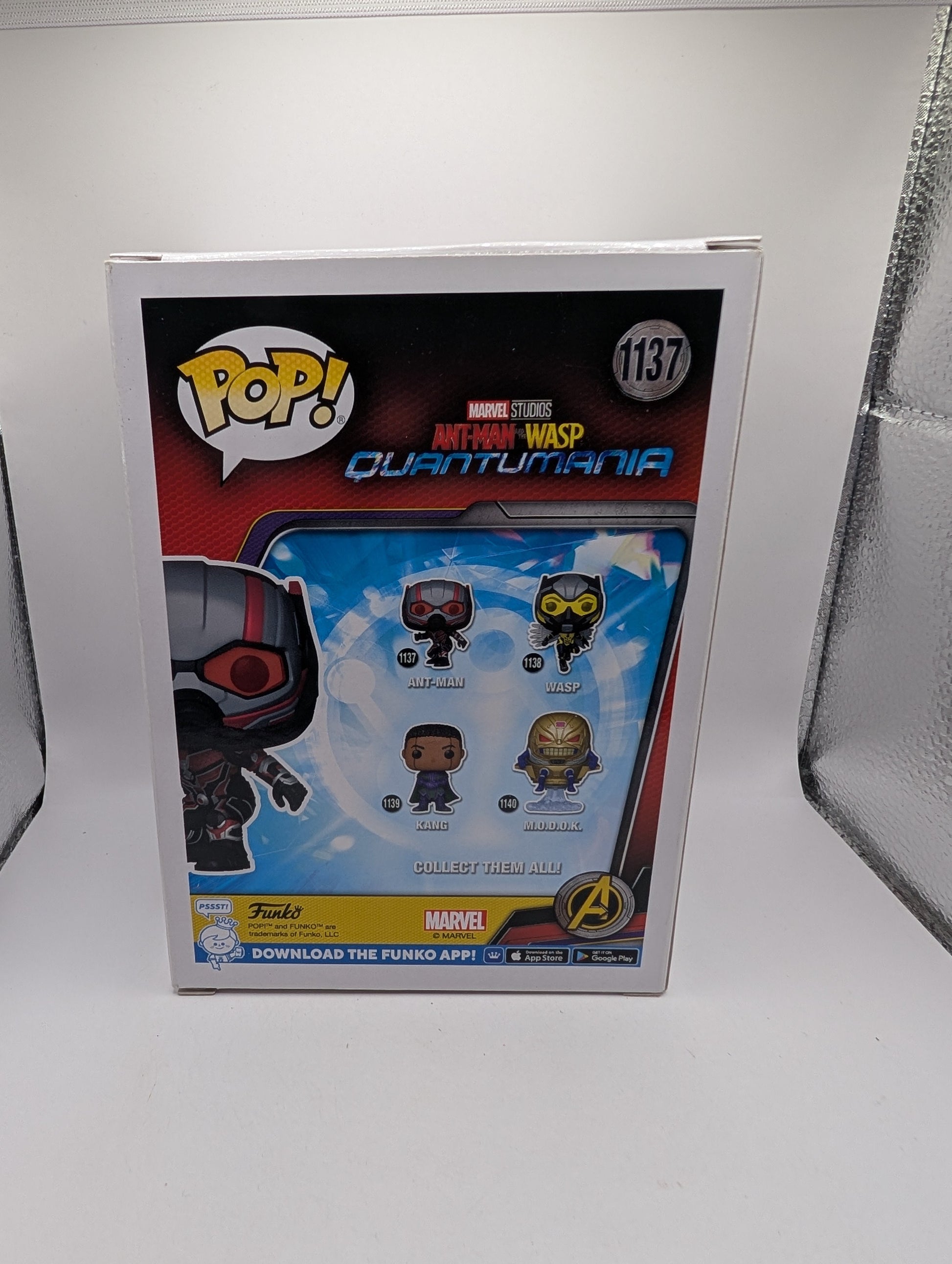 Marvel Ant-Man and the Wasp Quantumania Funko Pop Ant-Man #1137 FRENLY BRICKS - Open 7 Days