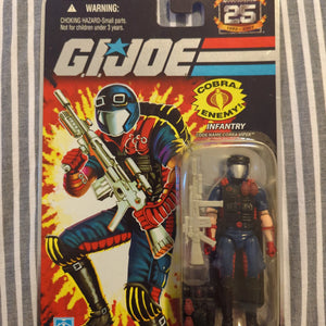 GI Joe 25th Anniversary Infantry Cobra Viper Foil Hasbro 2008 New FRENLY BRICKS - Open 7 Days