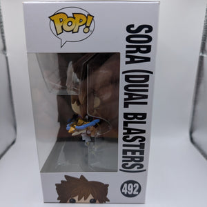 Kingdom Hearts III - Sora with Dual Blasters Pop! Vinyl Figure #492 FRENLY BRICKS - Open 7 Days