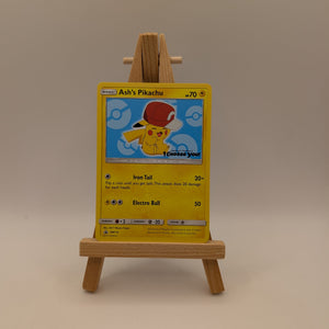 Ash's Pikachu SM113 Non Holo SM Promos - Pokemon Card FRENLY BRICKS - Open 7 Days