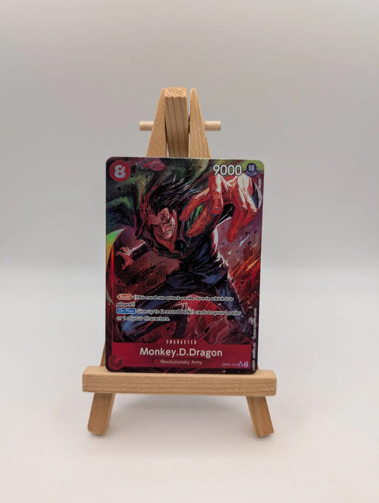 2024 One Piece Monkey D Dragon OP07 SR Alt Art English OP07-015 NM/M FRENLY BRICKS - Open 7 Days