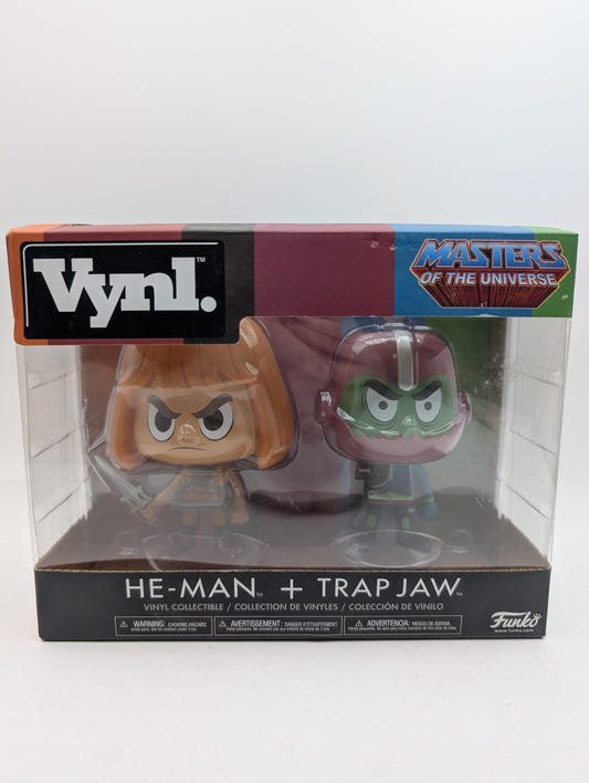 Funko Vynl. He-Man & Trap Jaw Vinyl Collectible Figures Masters Of The Universe