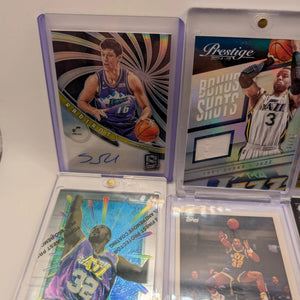 Utah Jazz NBA Basketball Card Lot, Rookies, Patch, Auto, Numbered, Karl Malone FRENLY BRICKS - Open 7 Days