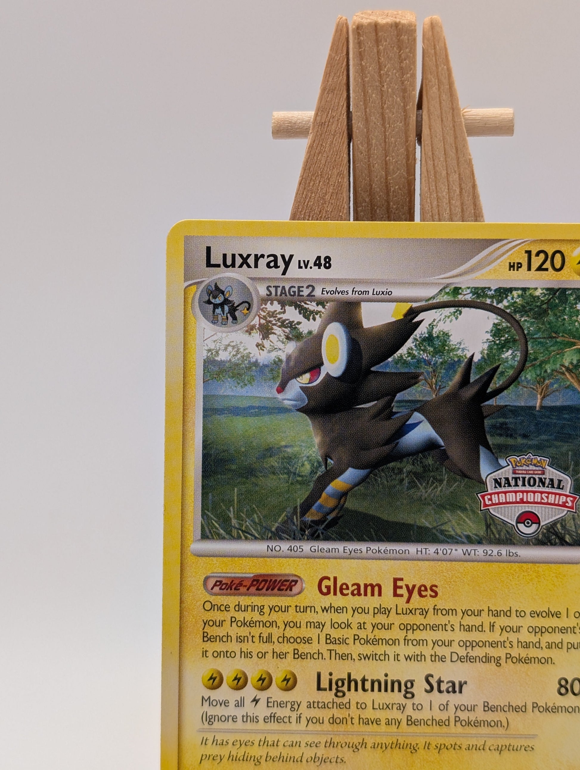 National Championships Luxray 7/130 Diamond & Pearl Promo Pokemon Card Rare FRENLY BRICKS - Open 7 Days