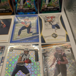 NFL Patriots Lot Bundle, Numbered, 12 Card Lot Gridiron FRENLY BRICKS - Open 7 Days
