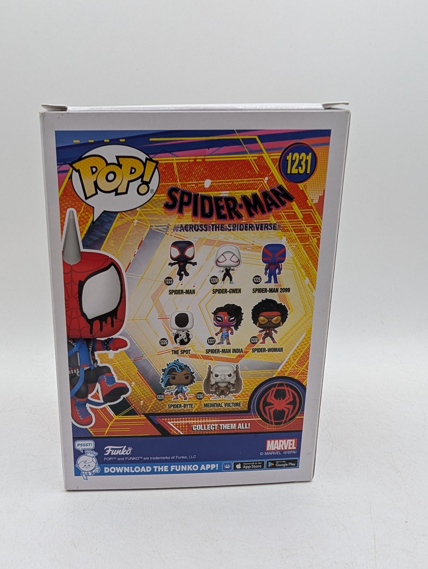 Funko Pop! Spider-Man Across The Spider-Verse Spider-Punk #1231