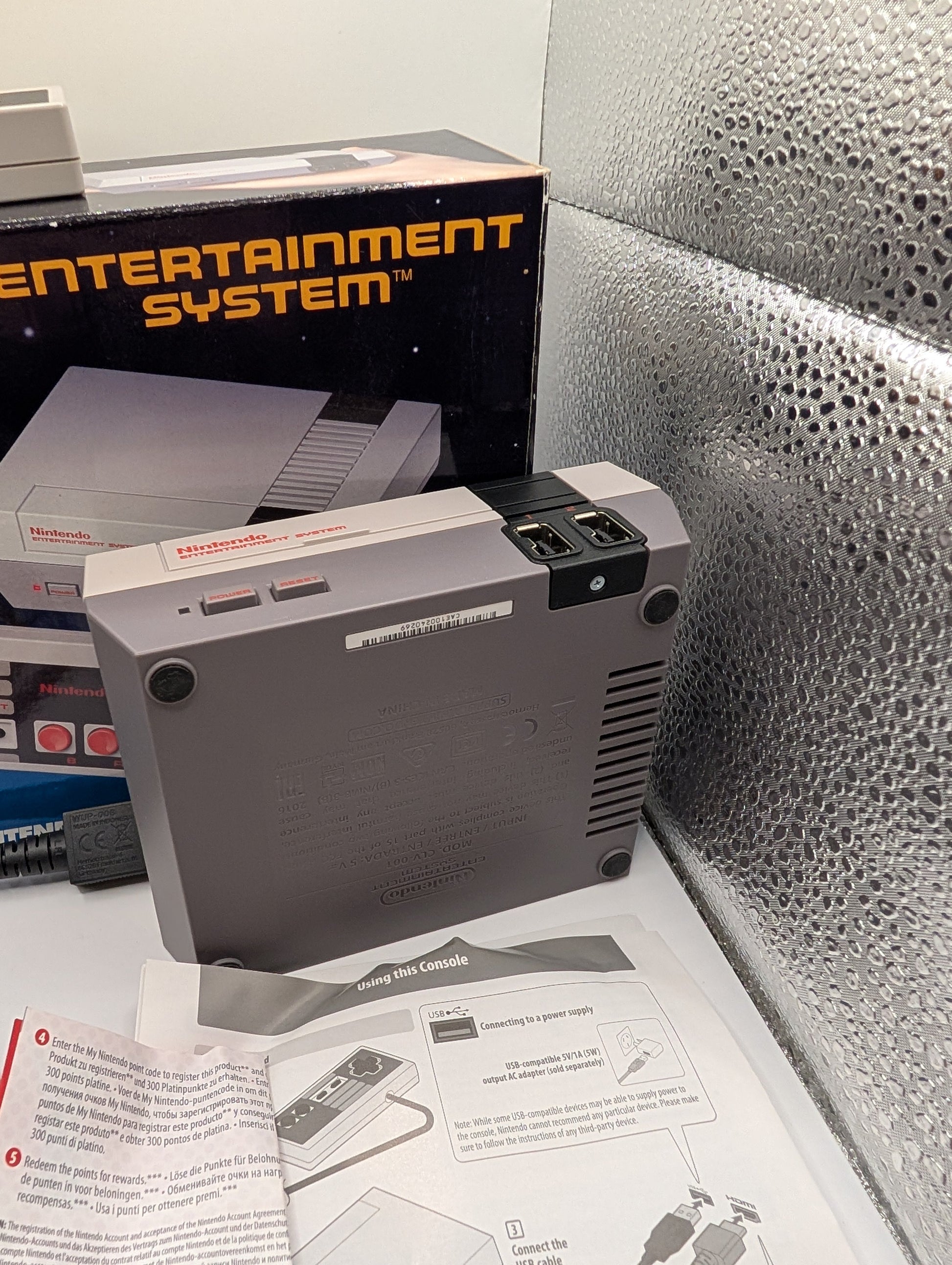 Nintendo Entertainment System Classic Mini Console Grey FRENLY BRICKS - Open 7 Days