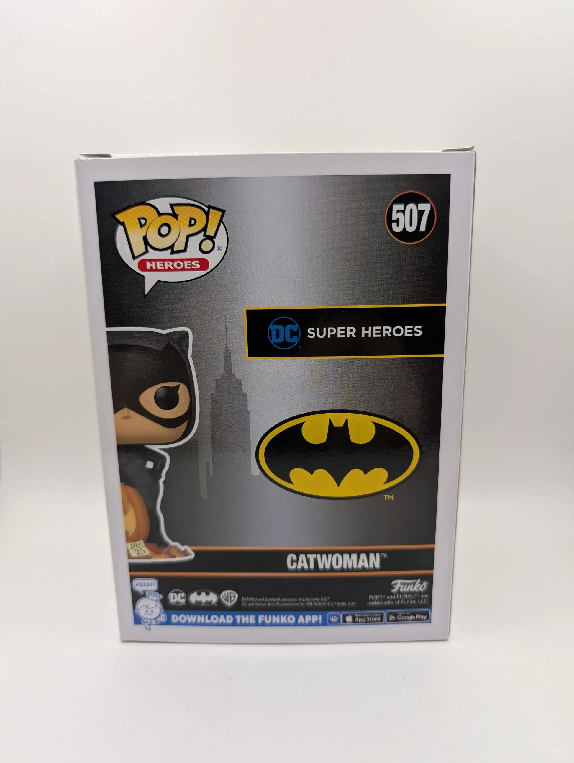 DC Comics - Catwoman with Pumpkin Pop! Vinyl Figure (RS) #507 Funko FRENLY BRICKS - Open 7 Days