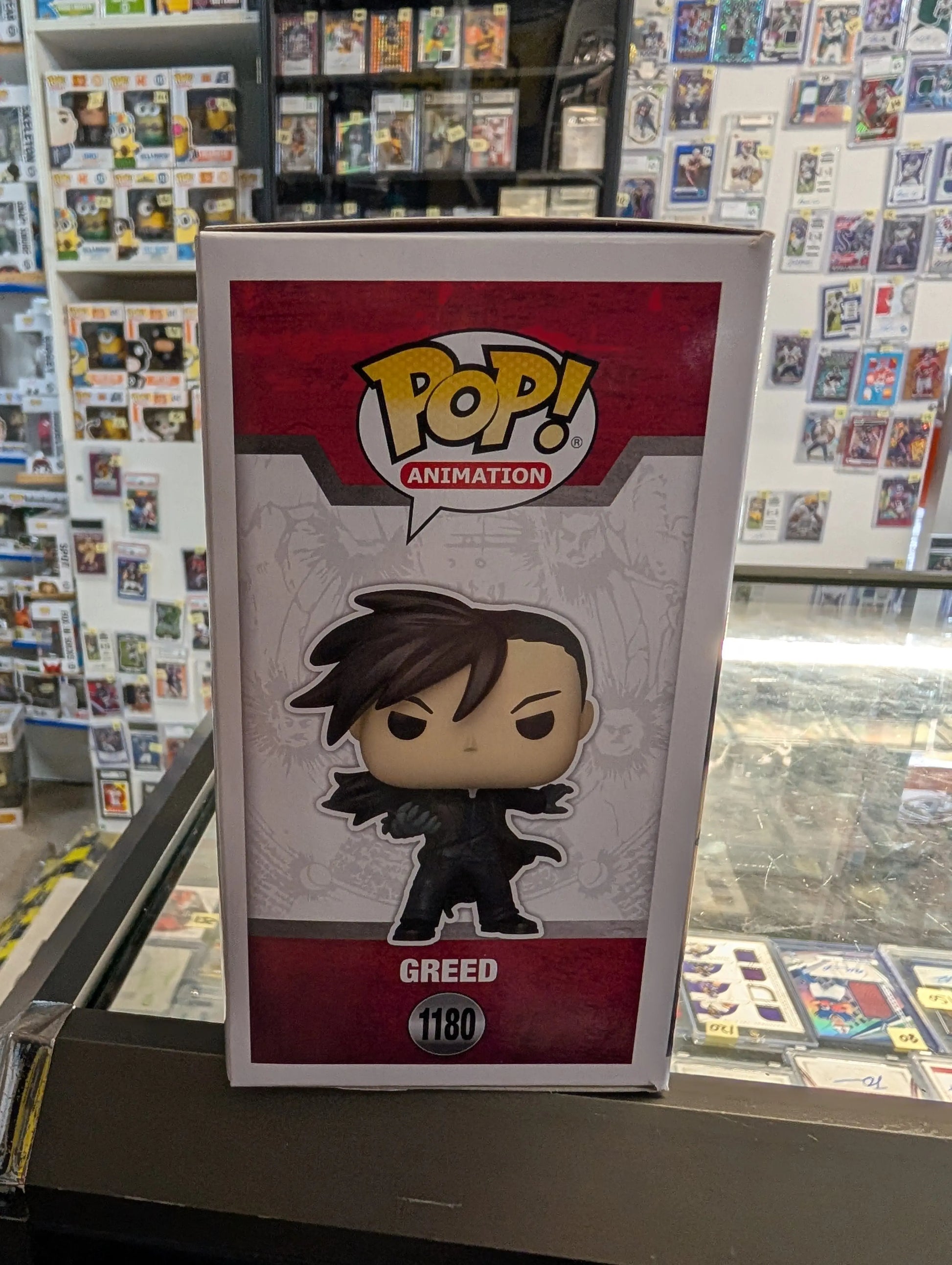 FUNKO POP VINYL FULLMETAL ALCHEMIST BROTHERHOOD GREED #1180 EXCLUSIVE FRENLY BRICKS - Open 7 Days