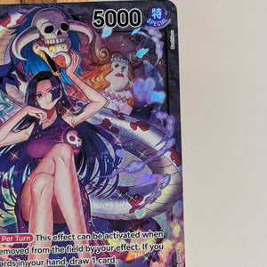 One Piece Card Game - Boa Hancock - OP07-038 - Alt Art Leader - English FRENLY BRICKS - Open 7 Days
